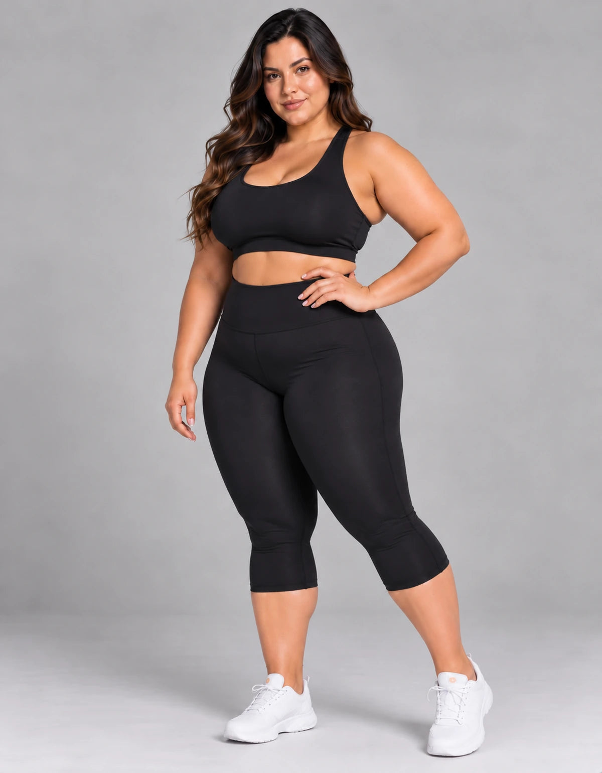 Kit 2 Corsários Poliamida Premium Plus Size - LegBrasil