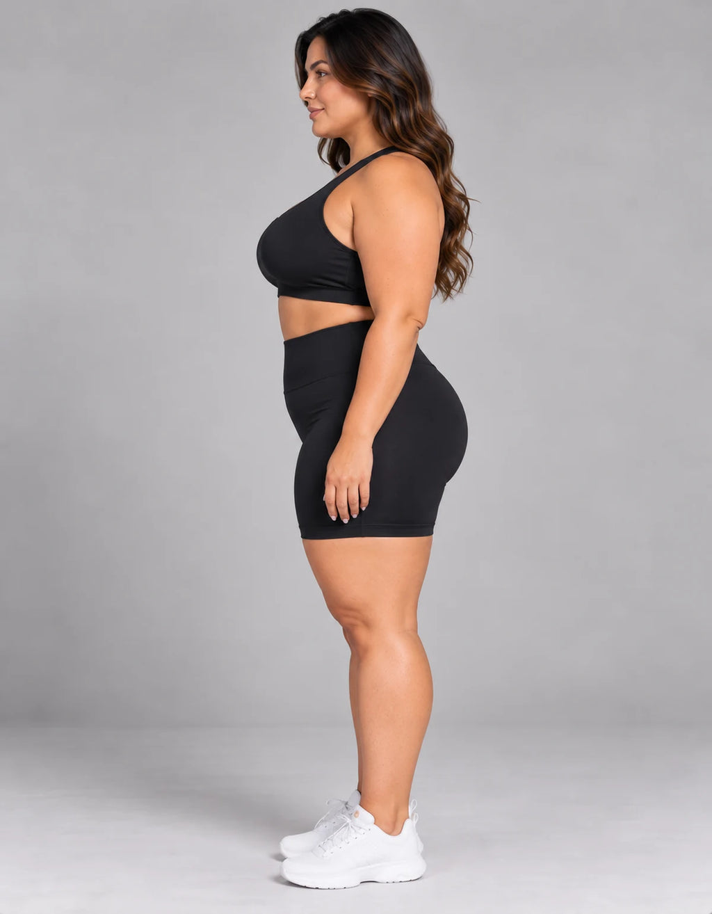 Kit 2 Shorts Poliamida Premium Plus Size - LegBrasil