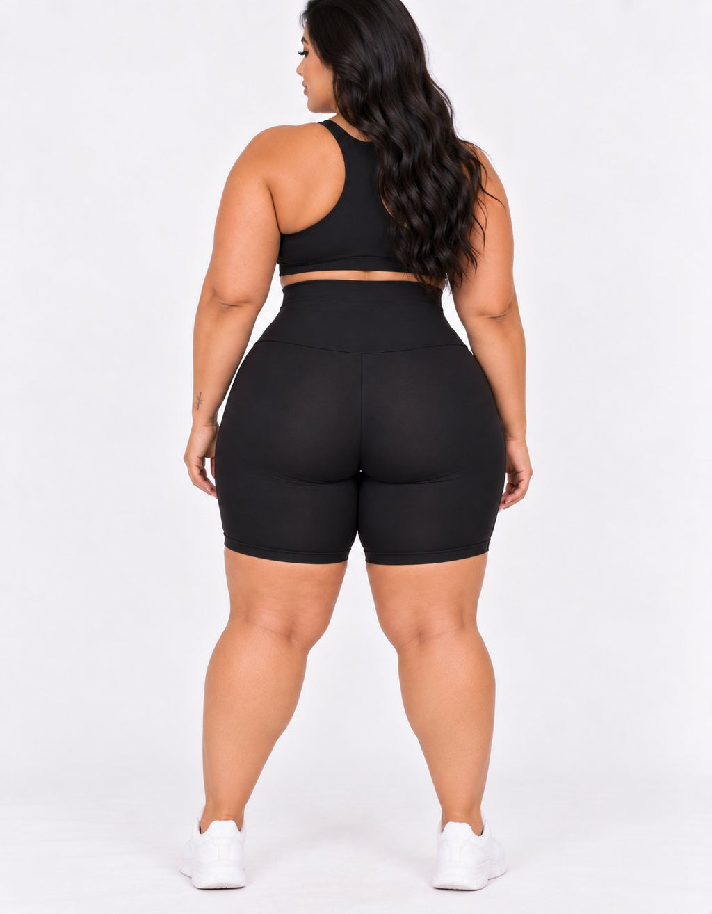 Kit 2 Bermudas Modeladoras Plus Size Cós 20cm - foto 6