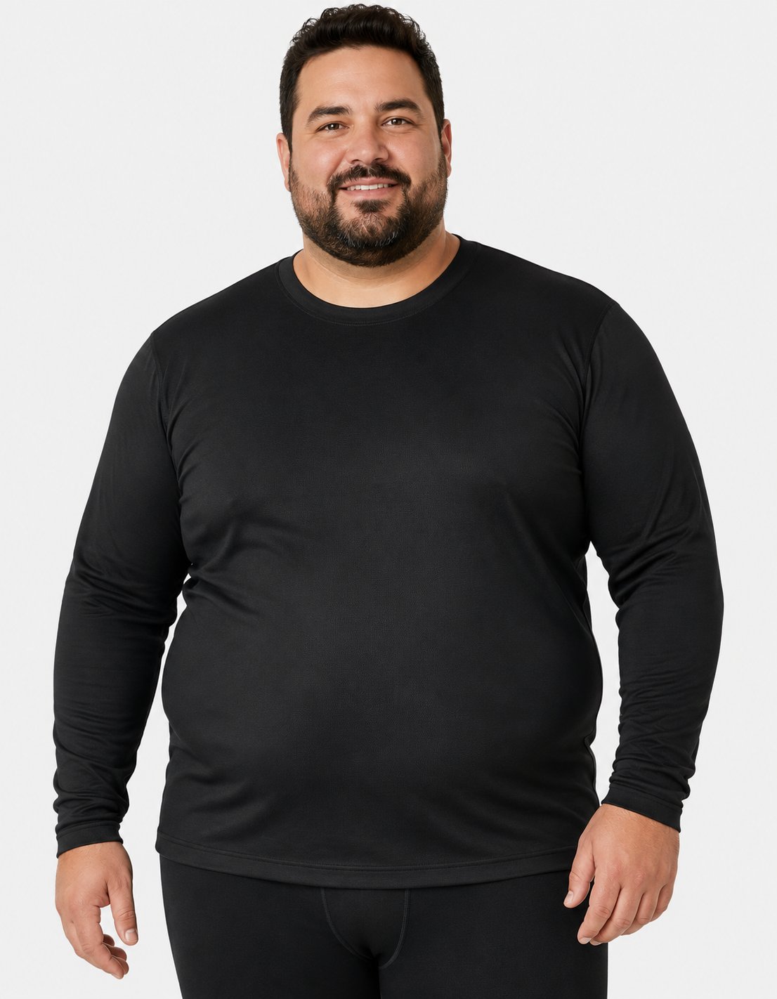 Kit 2 Blusas Térmicas Peluciadas Masculinas Plus Size - foto 1