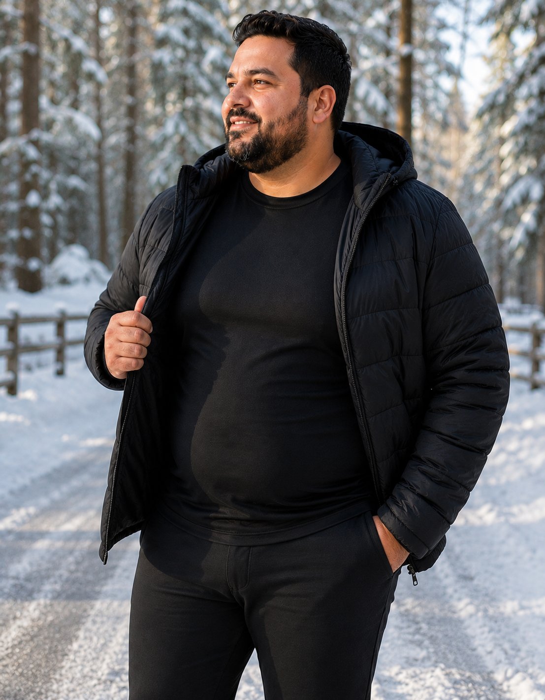 Kit 2 Blusas Térmicas Peluciadas Masculinas Plus Size - foto 6