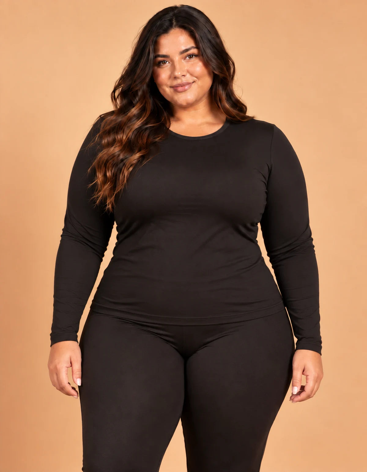 Kit 2 Blusas Térmicas Peluciadas Plus Size - foto 1
