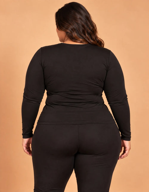 Kit 2 Blusas Térmicas Peluciadas Plus Size - foto 2