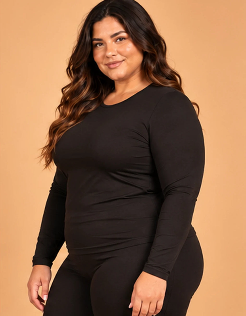 Kit 2 Blusas Térmicas Peluciadas Plus Size - foto 3