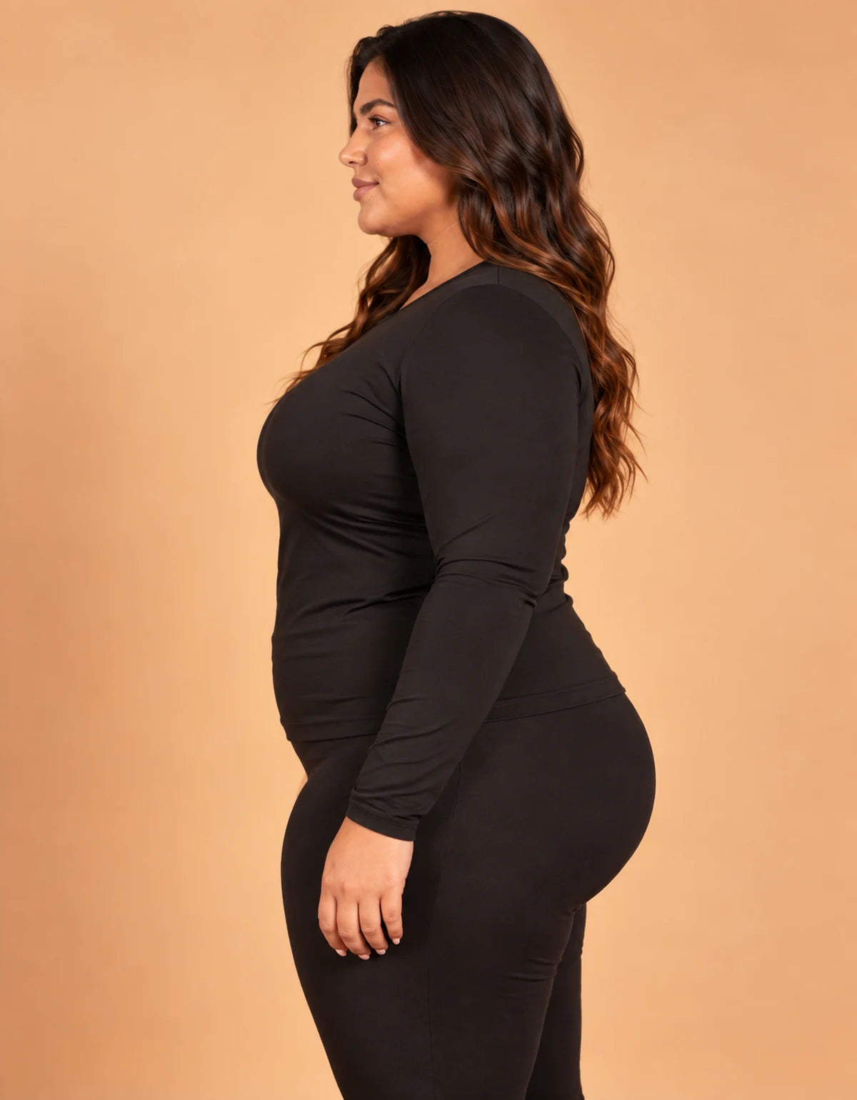 Kit 2 Blusas Térmicas Peluciadas Plus Size - foto 4