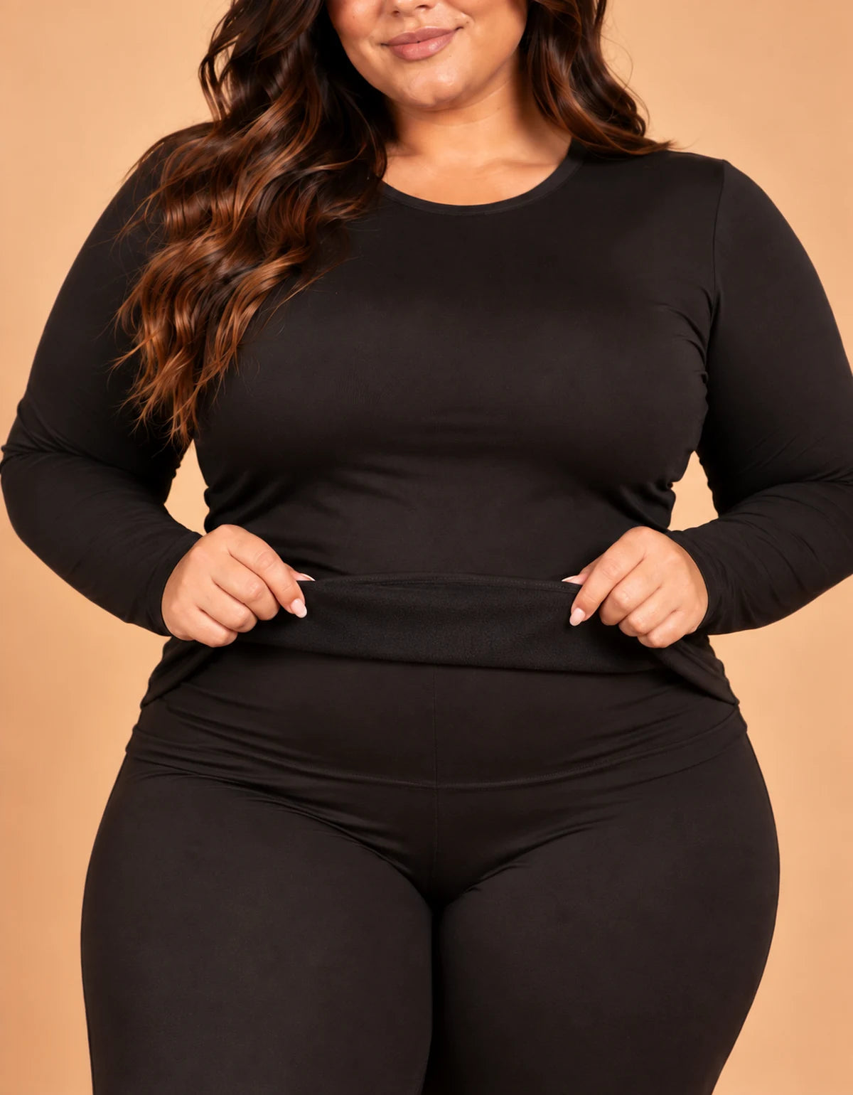 Kit 2 Blusas Térmicas Peluciadas Plus Size - foto 6