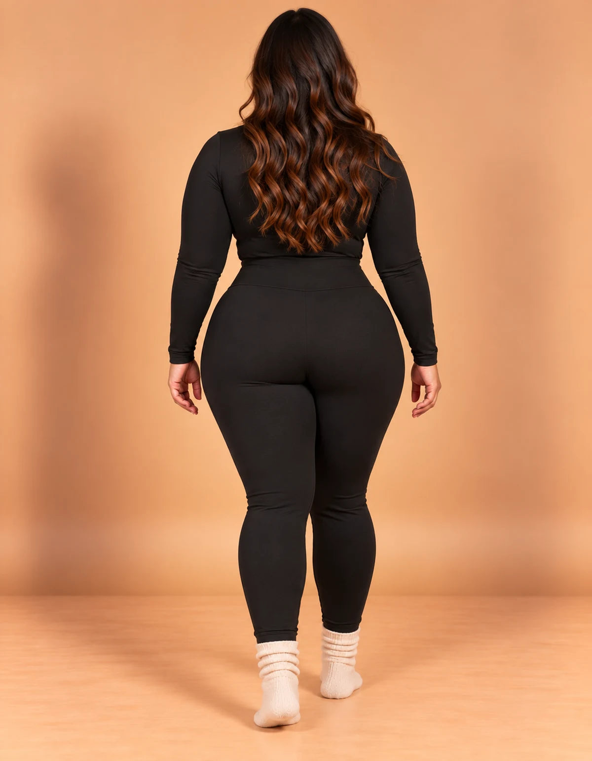 Kit 2 Calças Montaria Térmicas Peluciadas Plus Size - foto 2