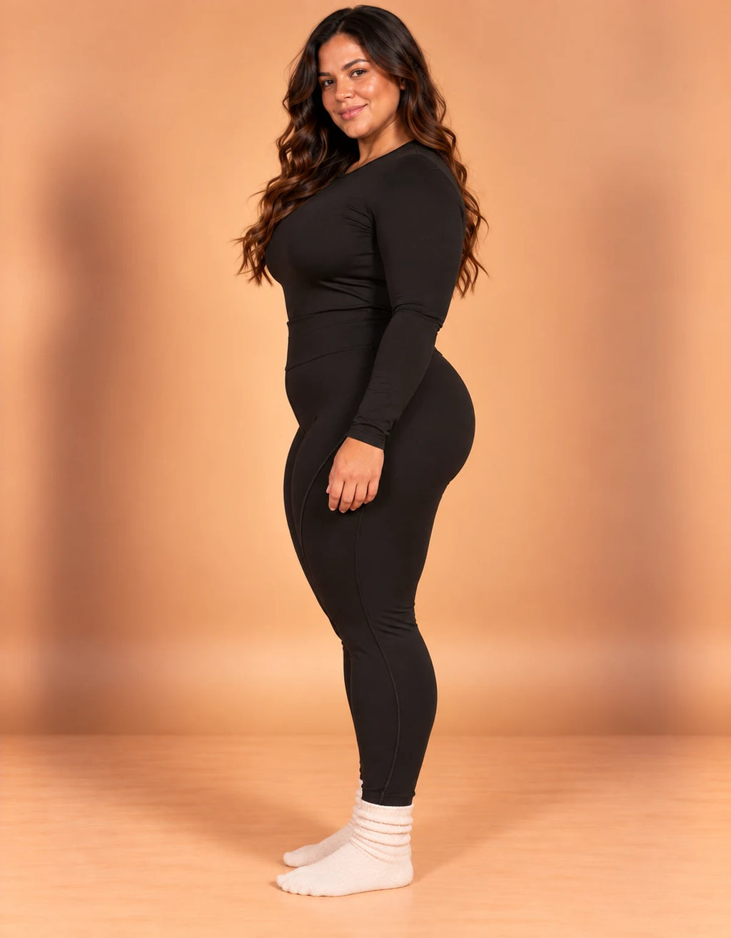 Kit 2 Calças Montaria Térmicas Peluciadas Plus Size - foto 4