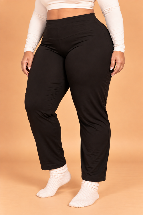 Kit 2 Calças Térmicas Segunda Pele Peluciadas Plus Size - foto 2