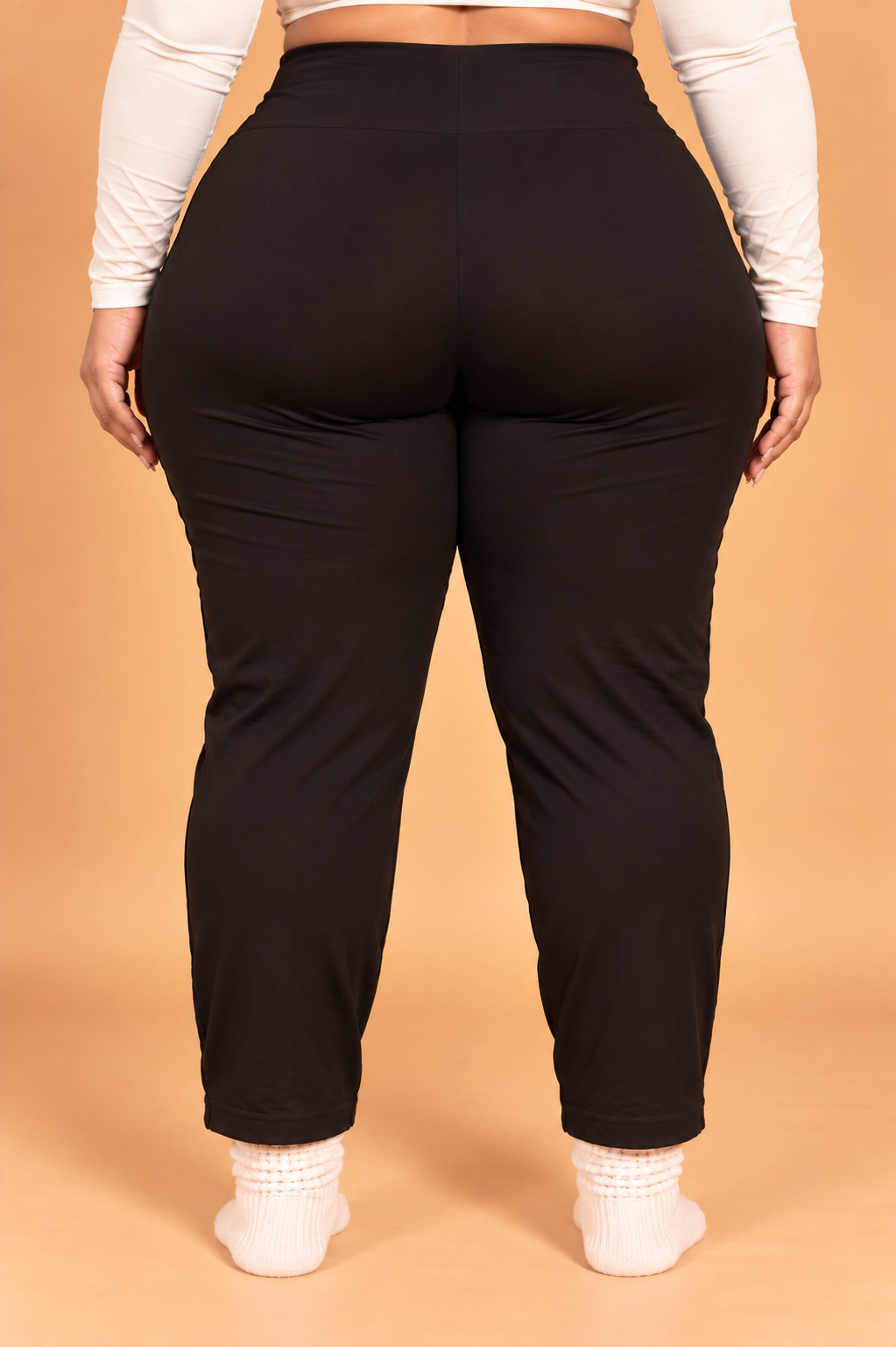 Kit 2 Calças Térmicas Segunda Pele Peluciadas Plus Size - foto 3