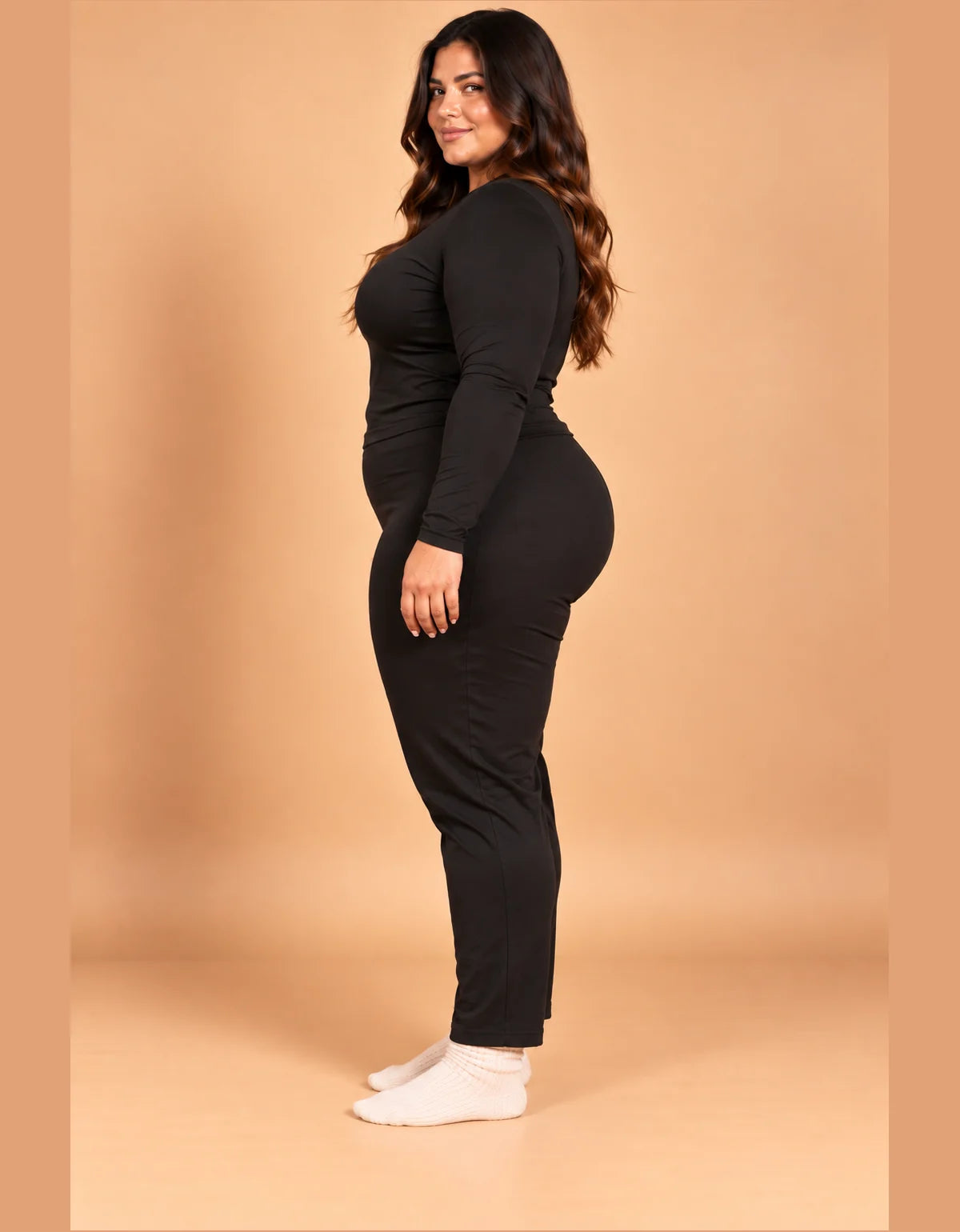 Conjunto Térmico Segunda Pele Peluciado Plus Size - foto 4