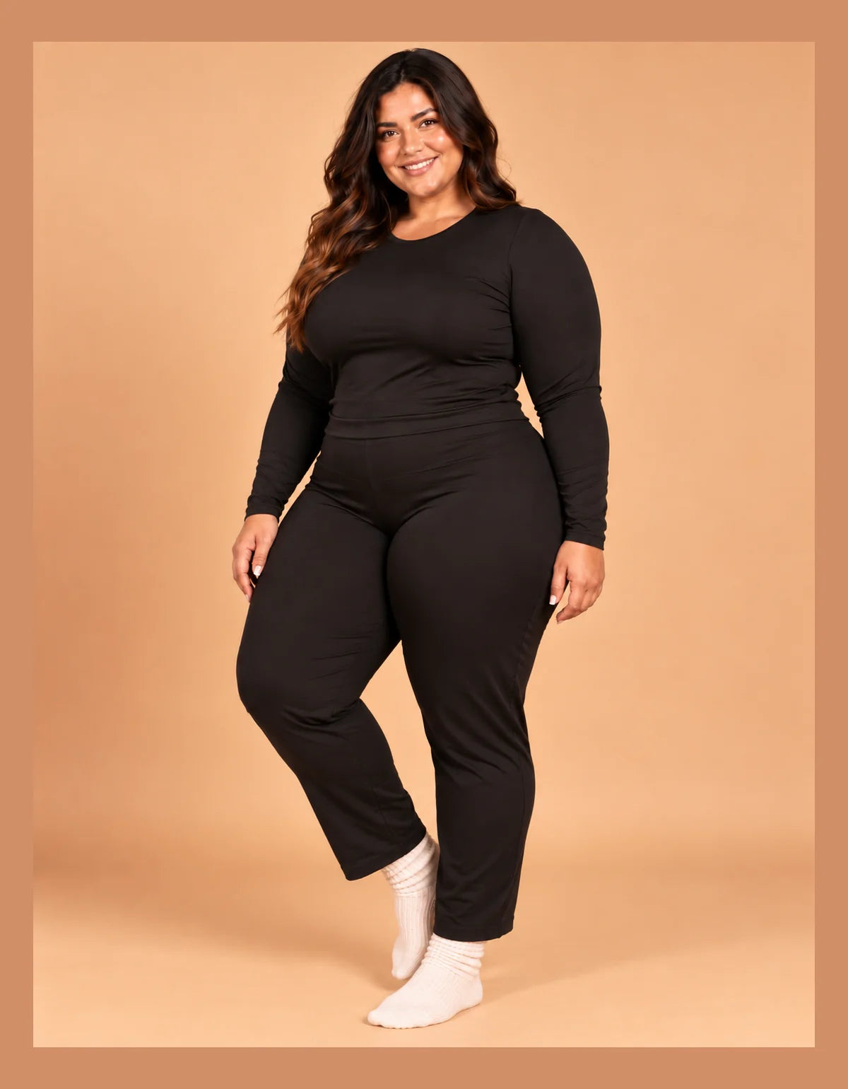 Conjunto Térmico Segunda Pele Peluciado Plus Size - foto 6