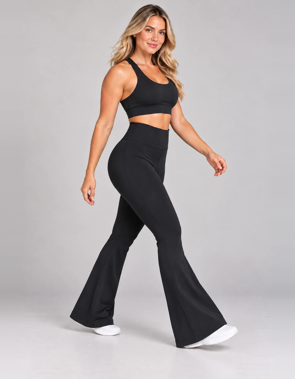 Calça Flare Poliamida Premium P ao GG LegBrasil - movimento